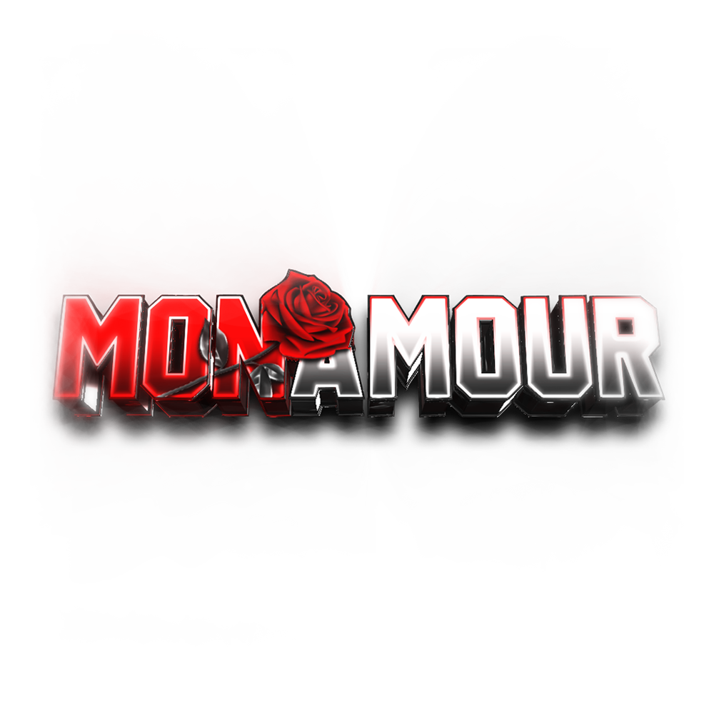 3D-Logo von Mon Amour